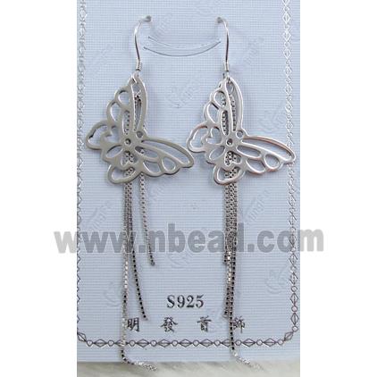 sterling silver Earring