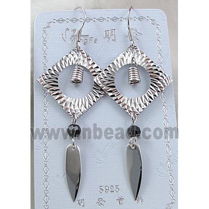 sterling silver Earring