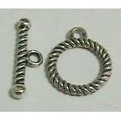 Tibetan Silver toggle clasps