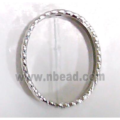 Tibetan Silver ring beads, Lead free and nickel Free