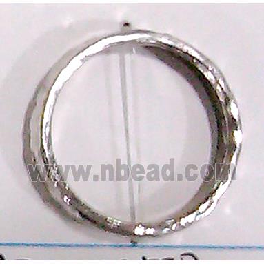 Tibetan Silver ring beads, Lead free and nickel Free