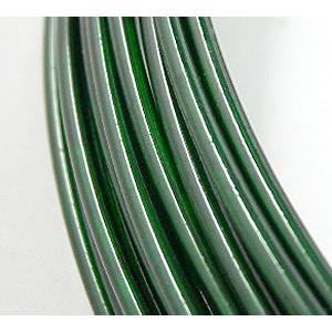 DarkGreen Aluminium flexible craft wire for necklace bacelet