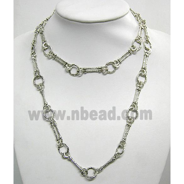 Antique Silver Alloy Chain