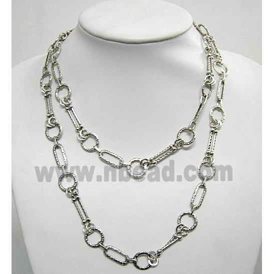 Antique Silver Alloy Chain