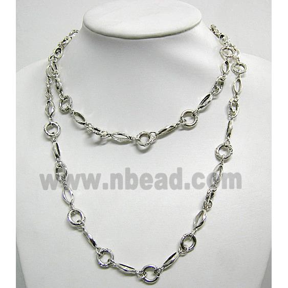 Antique Silver Alloy Chain