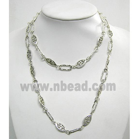 Antique Silver Alloy Chain