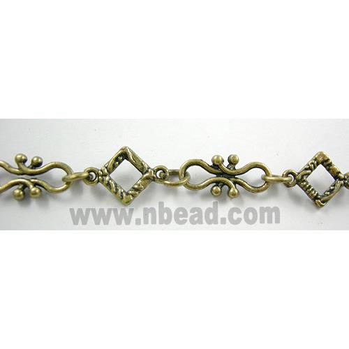 Antique Bronze Alloy Chain