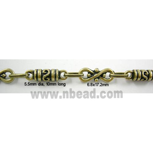 Antique Bronze Alloy Chain