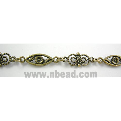 Antique Bronze Alloy Chain