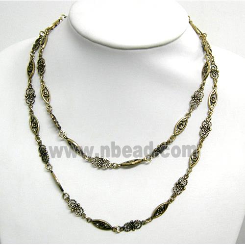 Antique Bronze Alloy Chain