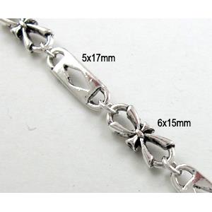 Antique Silver Alloy Chain