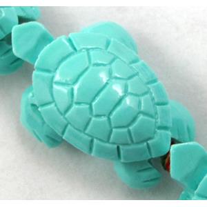 Compositive coral bead, tortoise