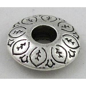 bead, tibetan silver spacer, Non-Nickel