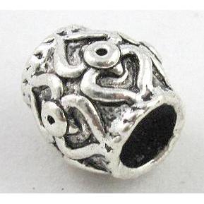 bead, tibetan silver spacer, Non-Nickel