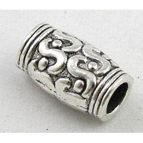 tibetan silver tube beads, Non-Nickel