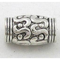 tibetan silver tube beads, Non-Nickel