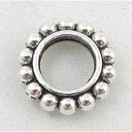 bead, tibetan silver spacer, Non-Nickel