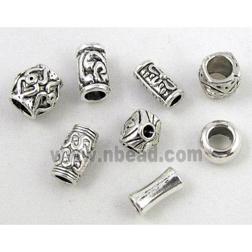 mixed Tibetan silver beads, Non-nickel