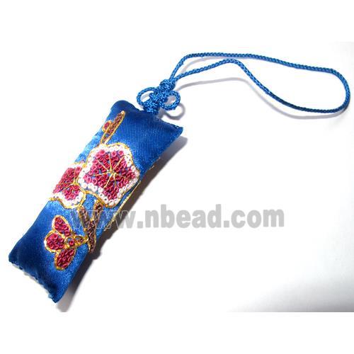 handmade Embroidery silk jewelry