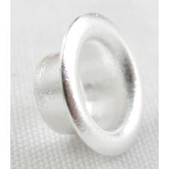 Silver plated copper core beads