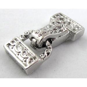 magnetic Watchstrap clasp, platinum plated