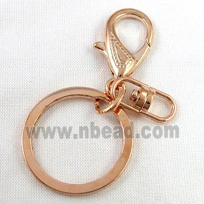 DIY key clasp, light-gold