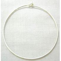 silver plated Earring Hoop, copper