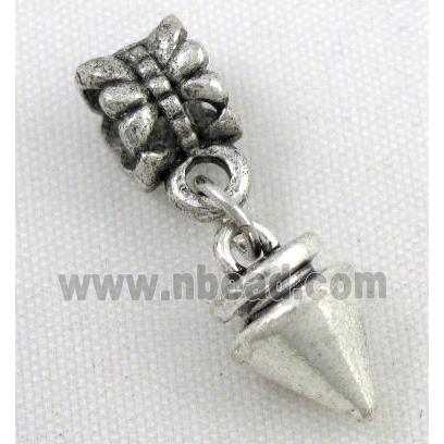 Bracelet spacer, alloy hanger, pendant