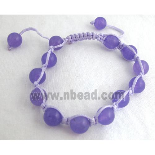 Fashion Bracelets, adjustable, jade