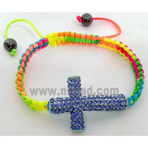 Friendship Bracelets, resizable, mixed color, hand-made