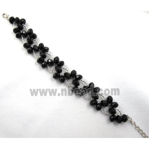 Chinese Crystal glass Bracelet