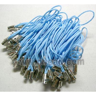 Mobile phone cord, aqua