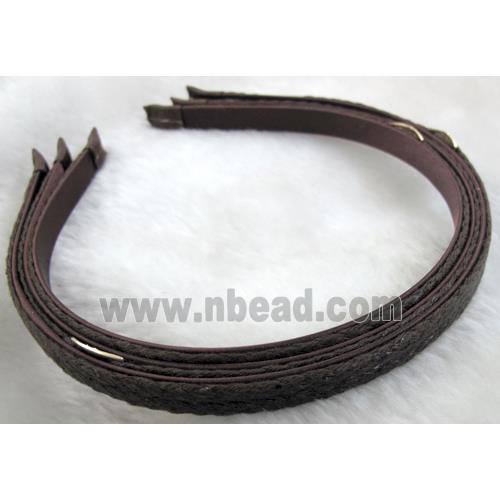 Head Bands, steel alloy, waxed cord-braiding