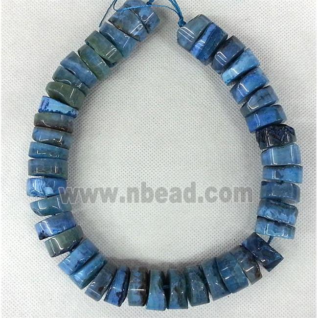 blue Agate heishi beads