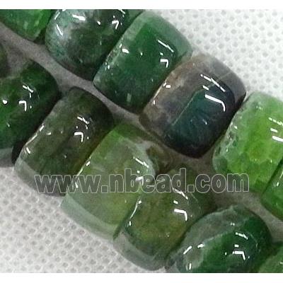 green Agate heishi beads