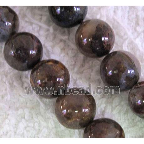 tiger quartz stone beads, round