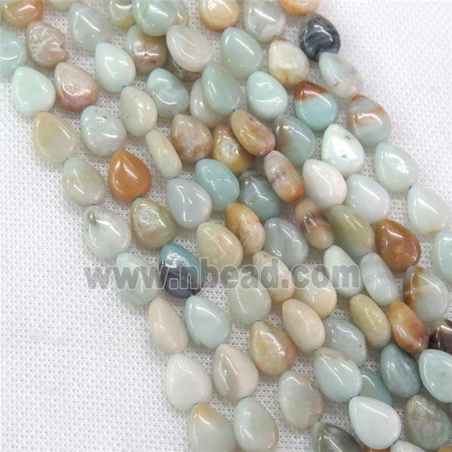 Amazonite Bead, teardrop