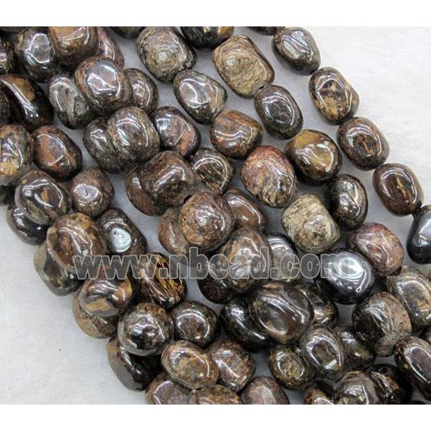 freeform Bronzite Stone Beads