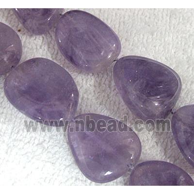 natural Amethyst Bead, freeform