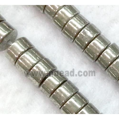 natural Pyrite Beads, heishi