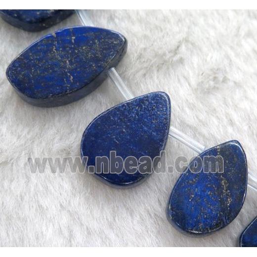 lapis lazuli beads, teardrop