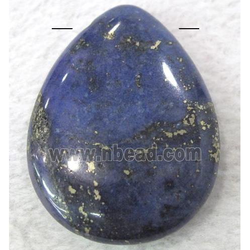 lapis lazuli pendant, teardrop