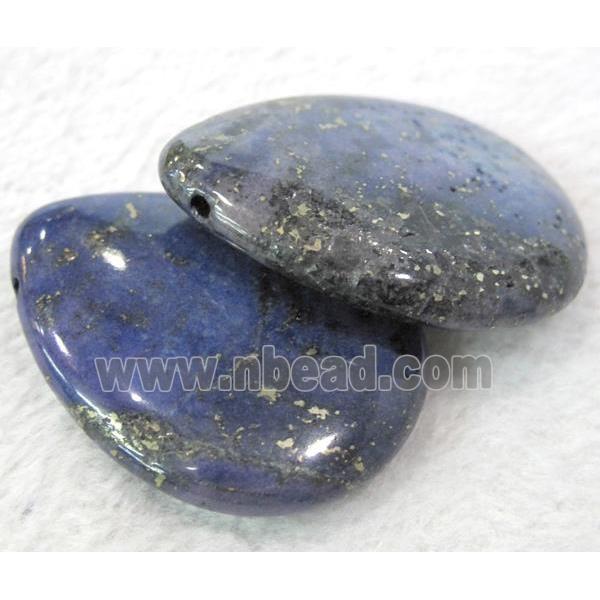 lapis lazuli pendant, teardrop