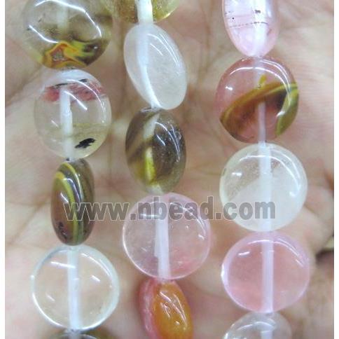 Synthetic Watermelon Quartz Beads Circle