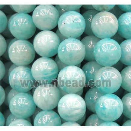 round natural Amazonite Beads, Grade-AAA