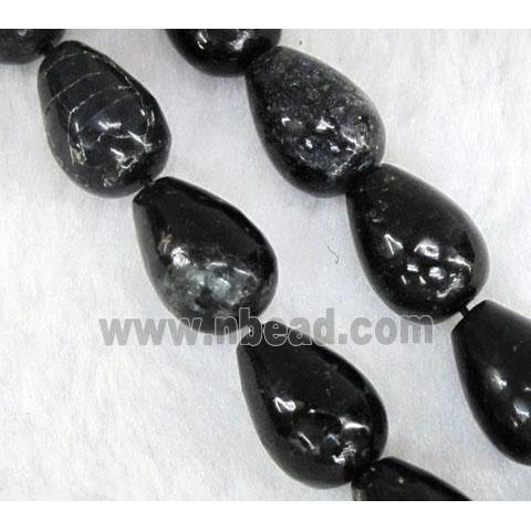 Phlogopite bead, teardrop