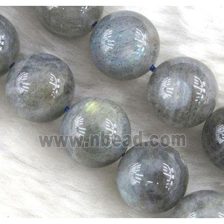 Natural Labradorite Beads Smooth Round AA-Grade