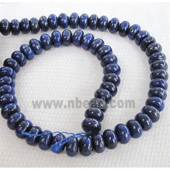 lapis lazuli beads, rondelle