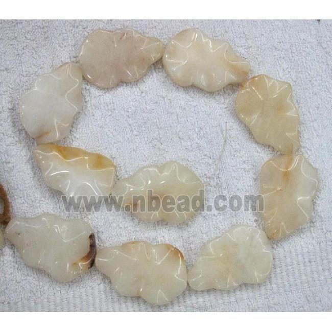 yellow jade bead, cucurbit