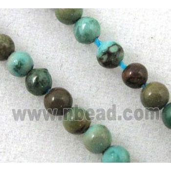 turquoise beads, tiny, round